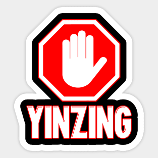 Pittsburgh "Stop Yinzing" Yinzer Sticker